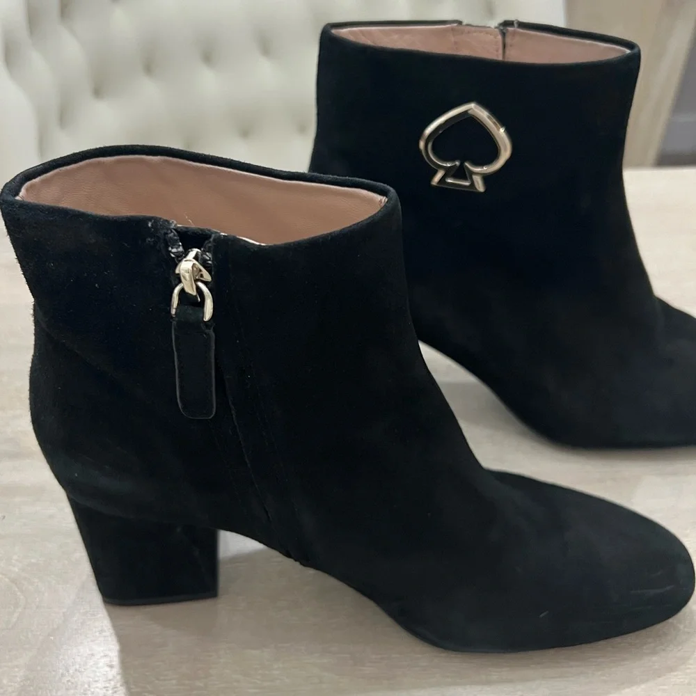 Kate Spade ♠️ Alihandra Suede Leather Boots - Picture 7 of 15